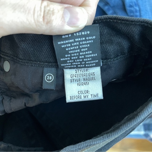 Revolve GRLFRND Raquel Jeans Before My Time Size 28 - Picture 11 of 12